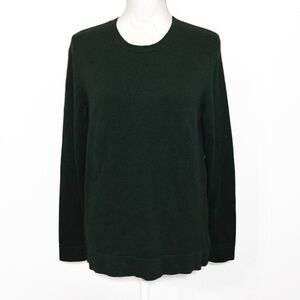 NWOT Banana Republic Hunter Green Zipper Sweater